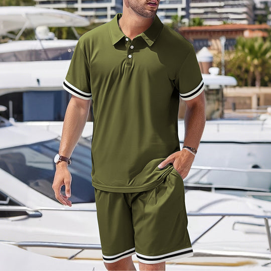 EB | Kurzärmelige Shorts Zweiteiliges Set