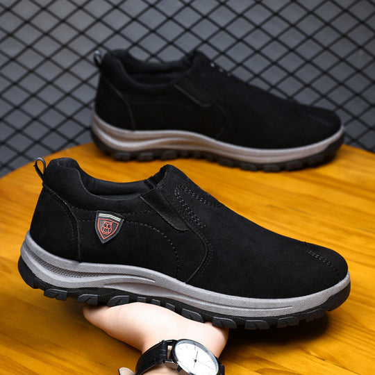 Herren Komfortable Slipper-Sneaker mit rutschfester Sohle und atmungsaktivem Obermaterial EB