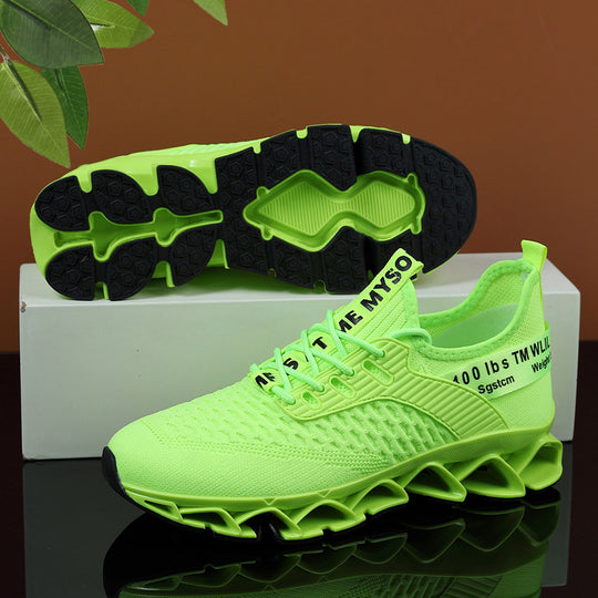 Damen Sportliche Dämpfungs-Sneaker mit atmungsaktivem Obermaterial EB