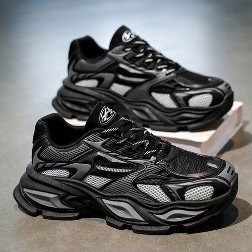 Damen Sportliche Sneakers mit atmungsaktiver Mesh-Oberfläche und stylischem Design EB