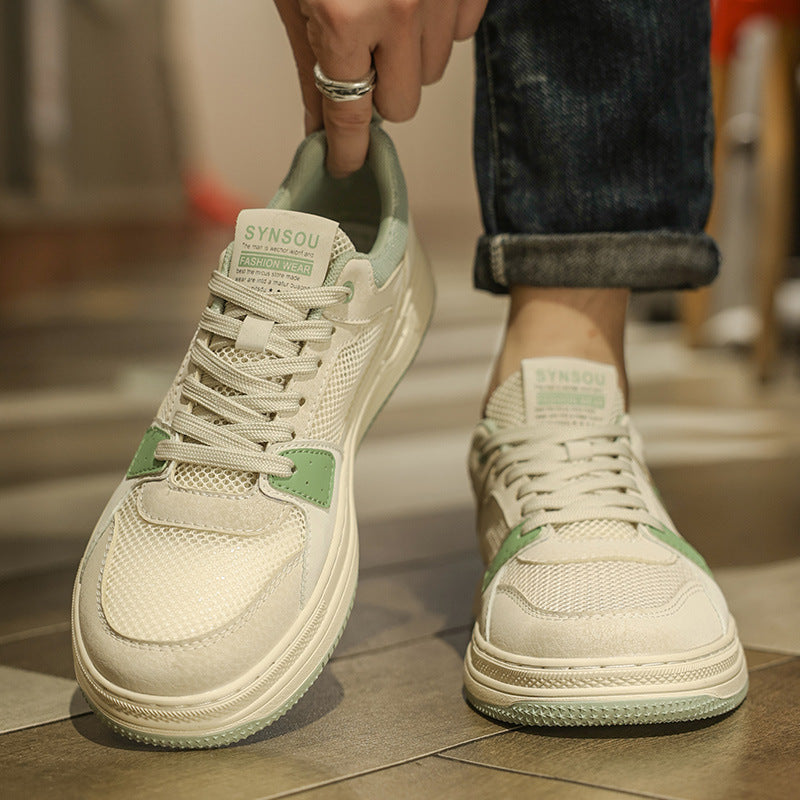 Damen Sportliche Sneakers mit atmungsaktivem Mesh und dämpfender Laufsohle EB