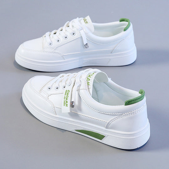 Damen modische Sneakers mit rutschfestem Sohlenprofil und atmungsaktiver Obermaterialstruktur EB