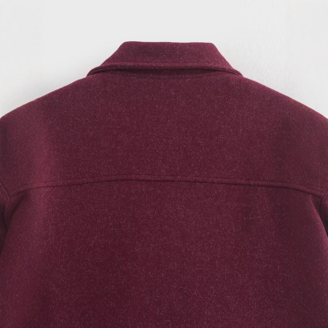 Damen Oversized Utility-Jacke mit praktischen Pattentaschen EB