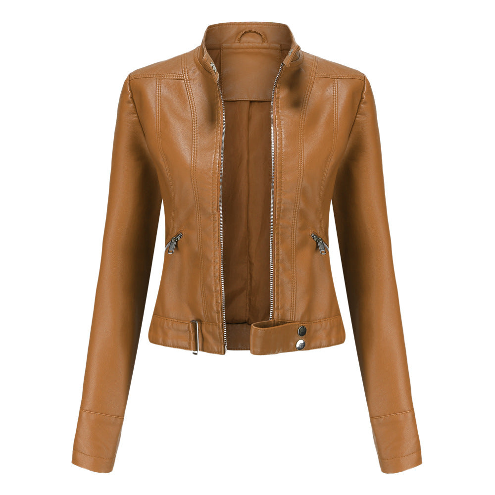 Damen Bikerjacke mit modernem Schnitt EB
