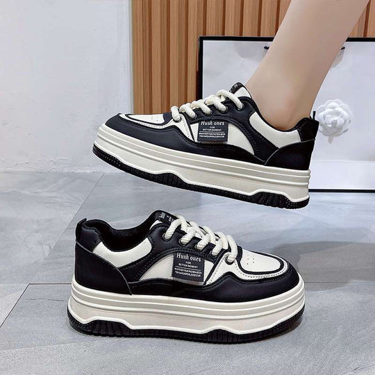 Damen Chunky Sneakers mit modischer Profilsohle und atmungsaktivem Obermaterial EB