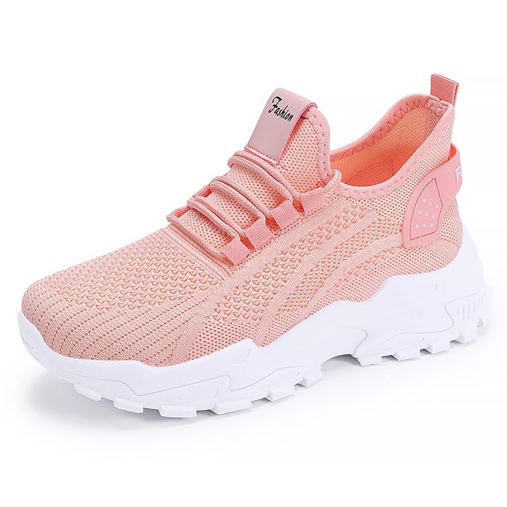 Damen Athletische Sneakers mit atmungsaktivem Obermaterial und rutschfester Sohle EB