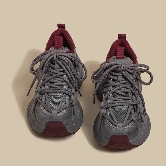 Damen Sportliche Sneaker mit atmungsaktivem Material und dämpfender Sohle EB