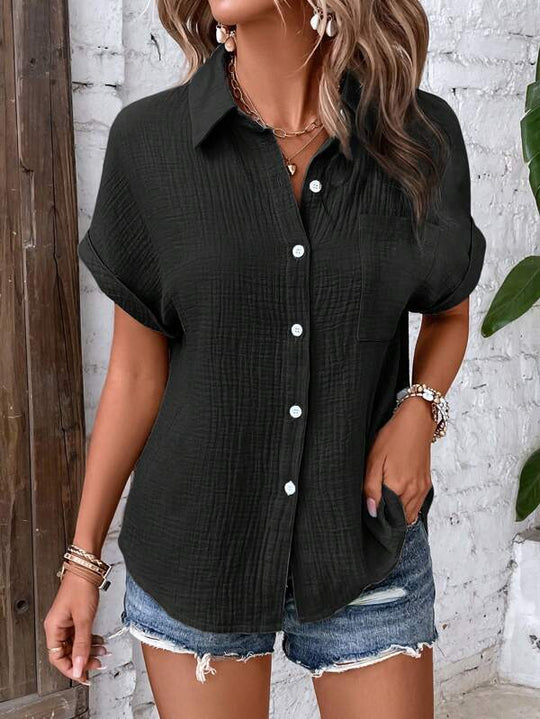Damen lässige Hemdbluse EB