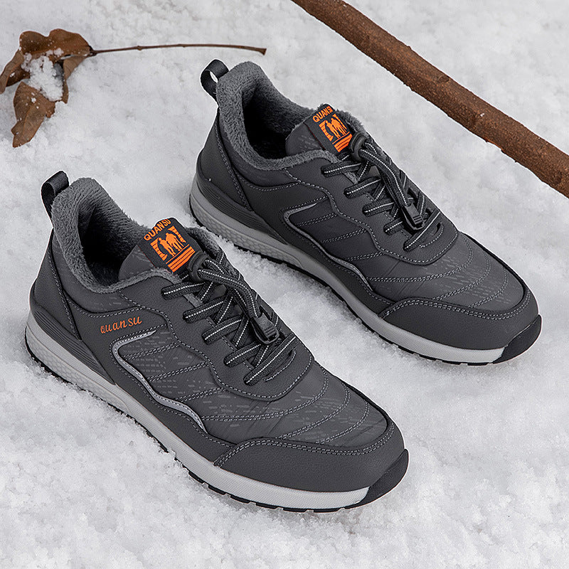 Damen Winterfest Sneakers mit wärmeisolierender Innensohle EB