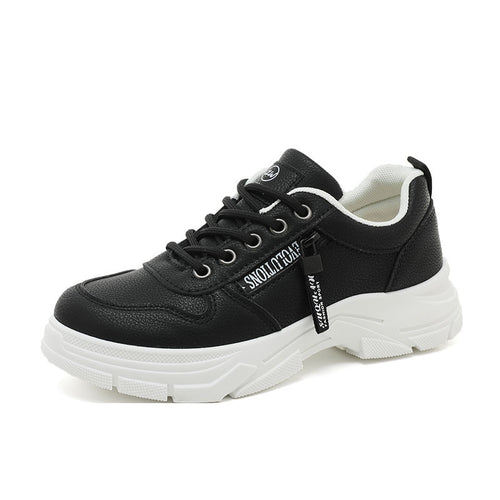 Damen Sportliche Sneakers mit dickem Sohlenprofil und atmungsaktivem Obermaterial EB