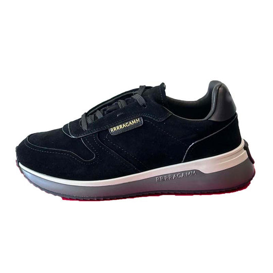 Damen Sportliche Sneakers mit rutschfester Laufsohle und hochwertiger Wildleder-Oberfläche EB