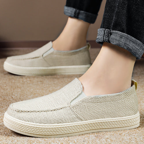 Damen Komfortable Slip-On Freizeitschuhe mit atmungsaktivem Obermaterial EB