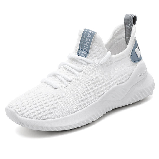 Damen Atmungsaktive Sport-Sneaker mit flexiblem Obermaterial und pflegeleichter Sohle EB