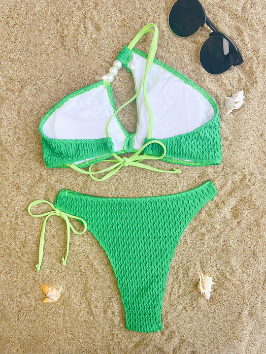 Damen Hochwertiger und stilvoller Bikini mit innovativem Cut-Out EB
