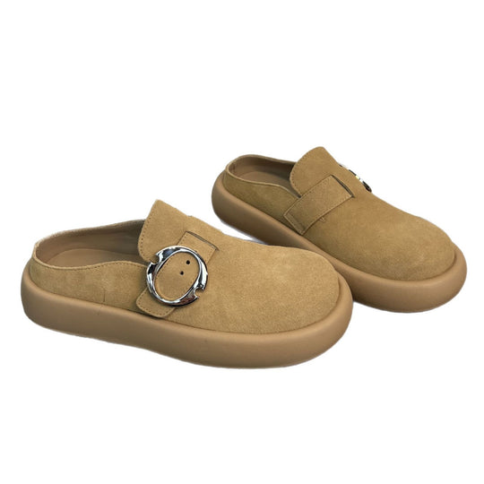 Damen Komfortable und modische Clogs mit dekorativem Detail EB