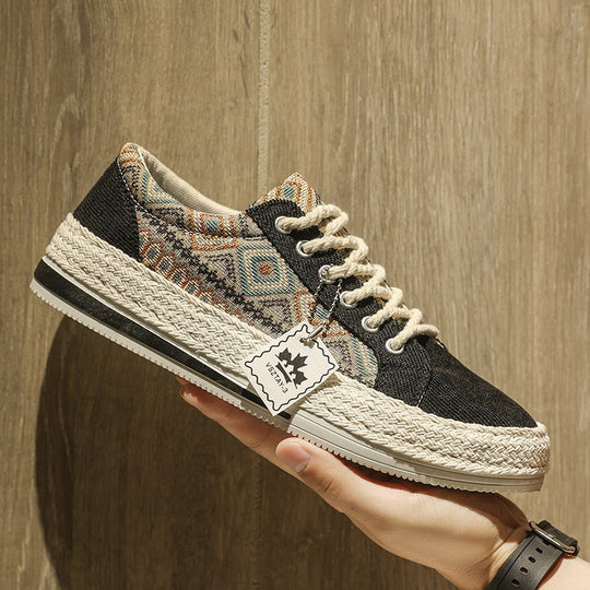 Damen modische Sneakers mit Riemensohle von EB