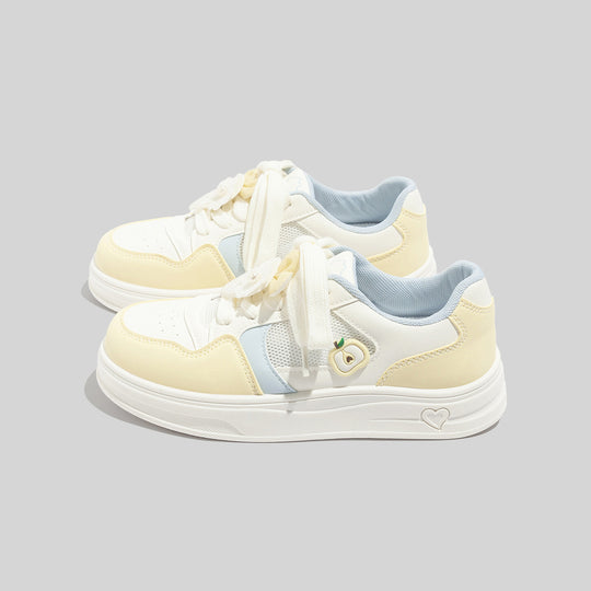 Damen Sneakers mit verspieltem Fruchtmotiv und komfortabler Dämpfung EB