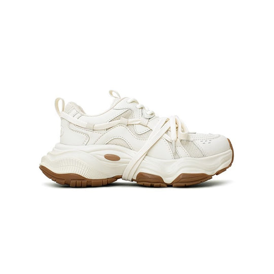 Damen Sportliche Plattform Sneakers EB