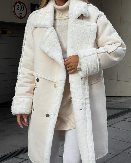 EB | Fleece Futter Wildledermantel