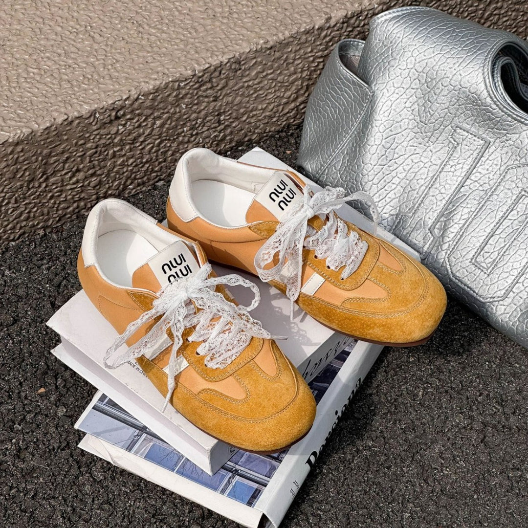 Damen Sportliche Sneakers mit atmungsaktivem Obermaterial von EB