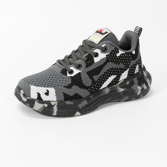 Damen Sportliche Sneakers mit extra dämpfender Sohle und atmungsaktivem Obermaterial EB