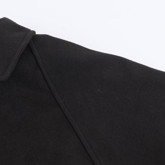 Damen minimalistische Übergangsjacke mit hohem Kragen EB