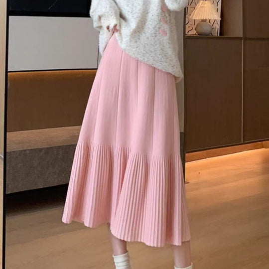 Damen Gemütlicher Pullover mit modischem Muster und elegantem Schnitt EB