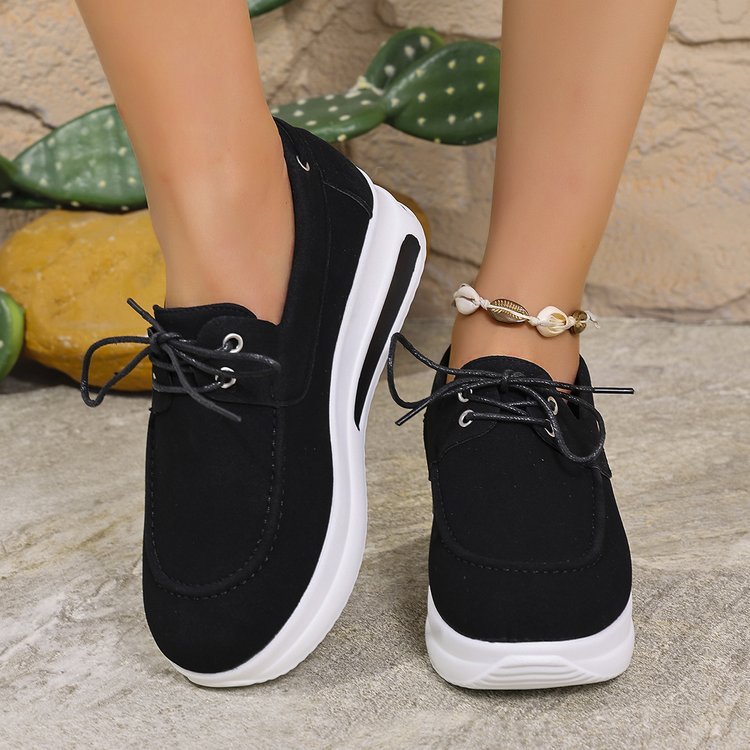 Damen Bequeme Slip-On Sneaker im eleganten Mokassinstil EB