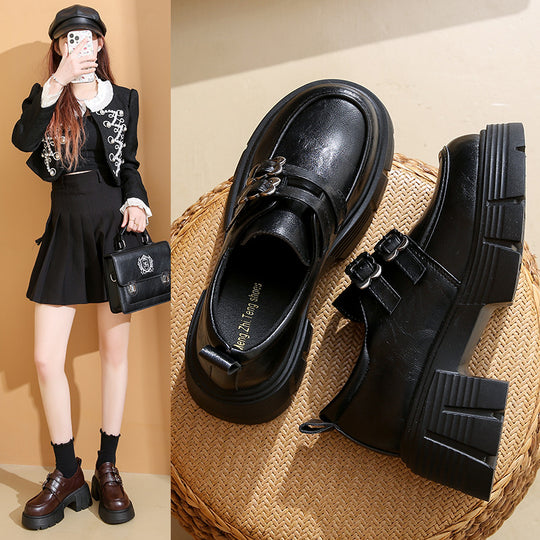 Damen stylish Chunky Loafer EB