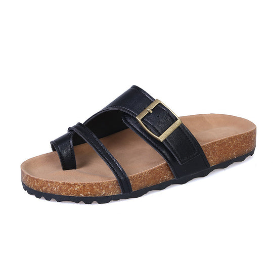 Damen Komfortable Clogs mit verstellbaren Riemen und rutschfester Sohle EB