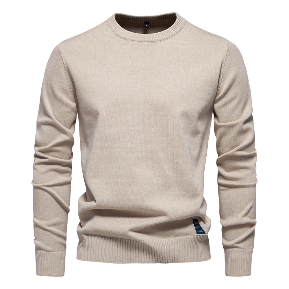 Herren Strickpullover aus hochwertiger Baumwollmischung mit angenehmer Passform EB