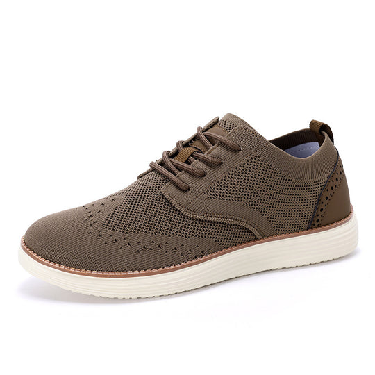 Damen Atmungsaktive Sneakers mit perforiertem Obermaterial und rutschfester Sohle EB