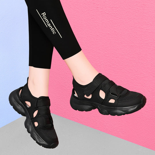Damen Sportliche Sandalen mit optimaler Dämpfung und verstellbarem Riemen EB