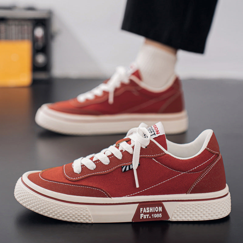 Damen Sportliche Canvas Sneakers mit modischem Street-Style EB