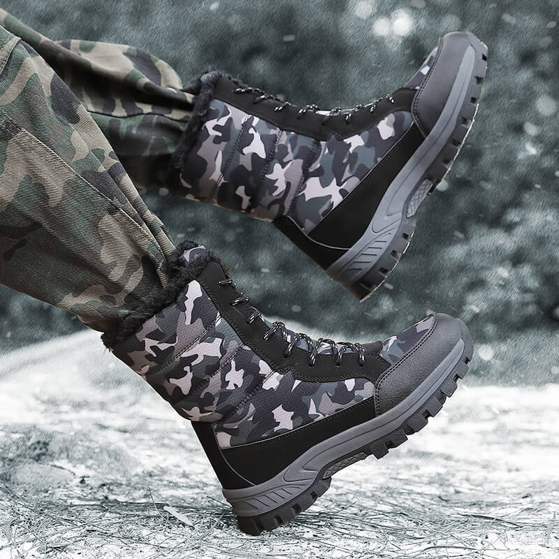 Damen Winterboots mit robustem Profil und isolierendem Futter EB