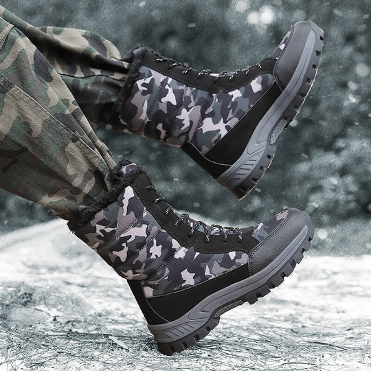 Damen Winterboots mit robustem Profil und isolierendem Futter EB