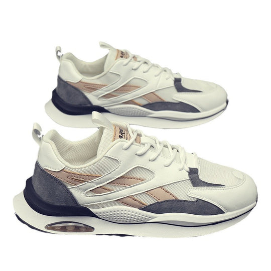 Damen Sportliche Sneakers mit atmungsaktiver Netzstruktur und dämpfendem Sohlenprofil EB