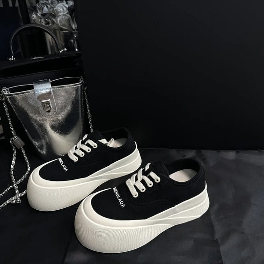 Damen Luxuriöse Plateau Sneakers mit hohem Komfort und modischem Design EB