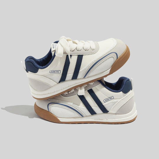Damen Sportliche Sneakers mit rutschfester Sohle und atmungsaktiver Mesh-Oberfläche EB