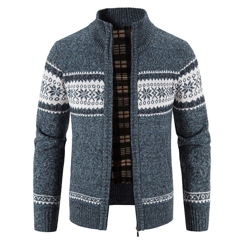 Herren Strickjacke mit zukunftsweisendem Design EB