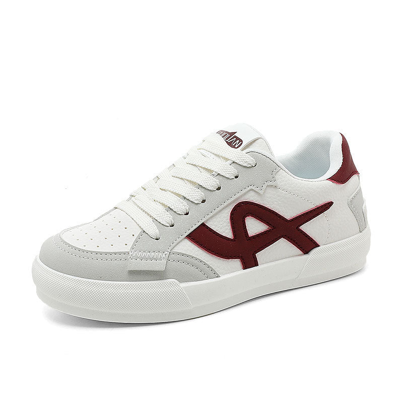 Damen Sportliche Sneaker mit perforiertem Obermaterial und robustem Gummizug EB