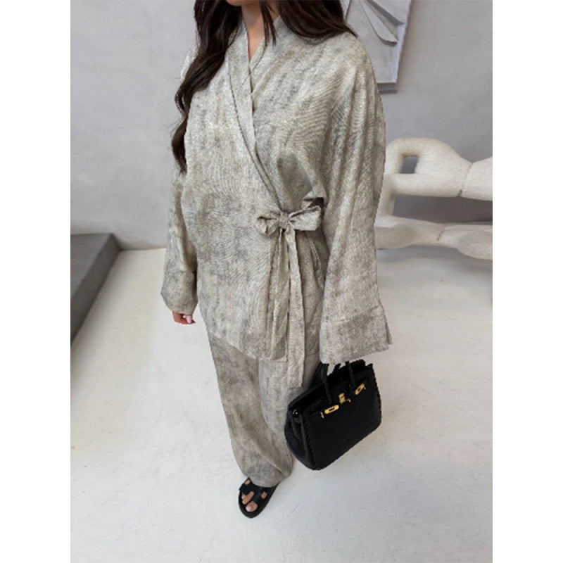 Damen Elegantes Jumpsuit mit taillierter Silhouette und lässigem Gürtel EB