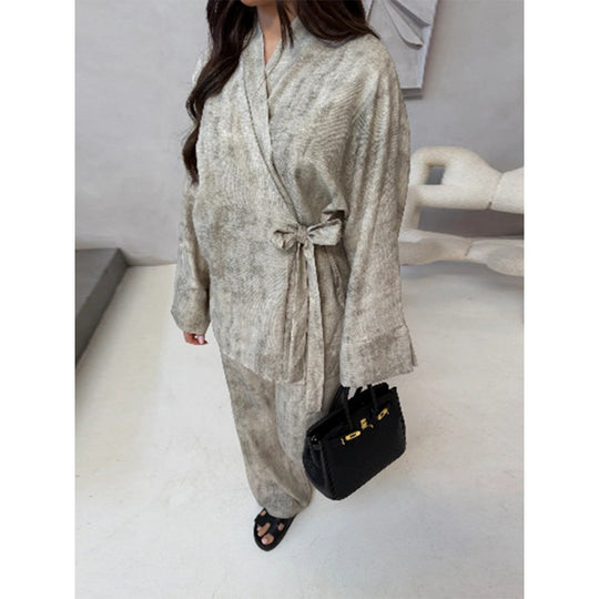 Damen Elegantes Jumpsuit mit taillierter Silhouette und lässigem Gürtel EB