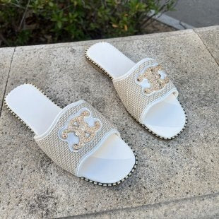 Damen Riemchen-Sandalen mit funkelnder Applikation EB