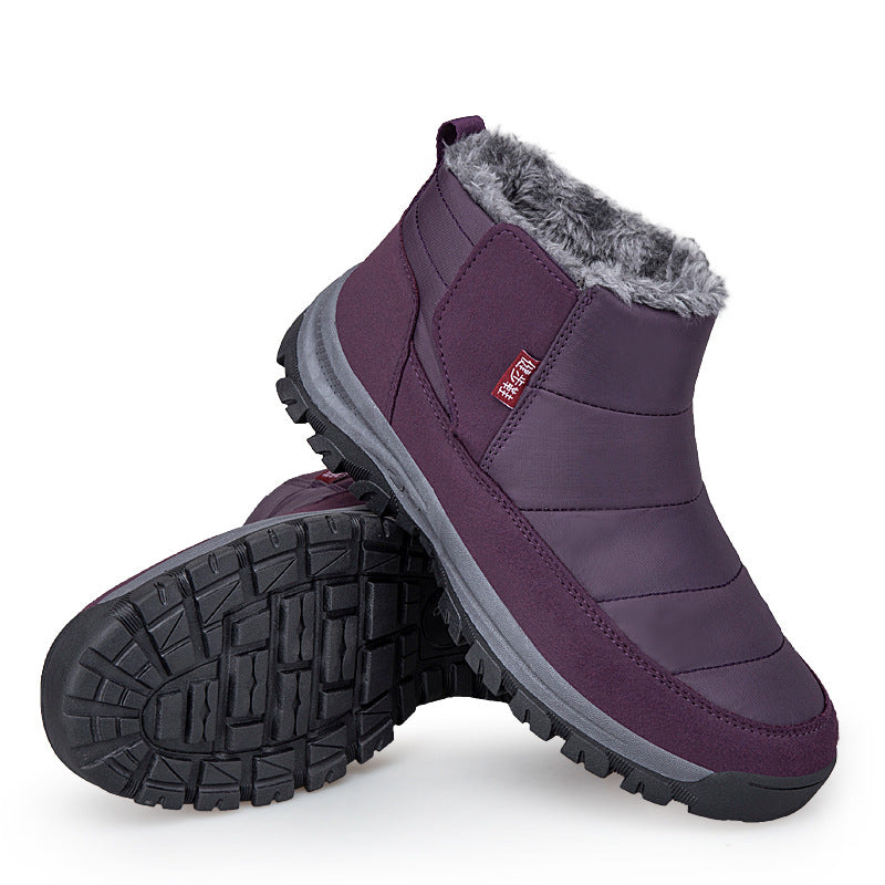 Damen Winterstiefel mit isolierender Fütterung und rutschfester Sohle EB