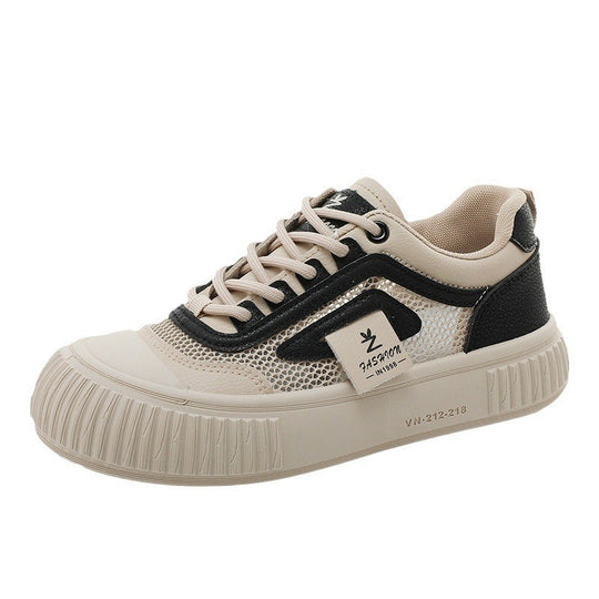 Damen modische Sneakers mit atmungsaktiver Mesh-Oberfläche und dämpfender Sohle EB