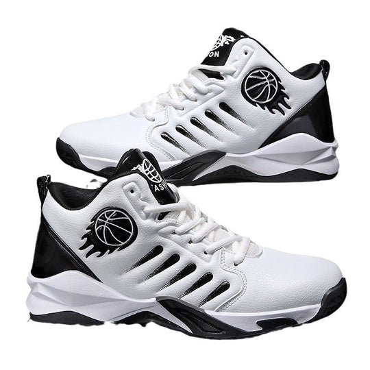 Damen Sportliche Basketball Sneakers mit rutschfester Laufsohle und atmungsaktivem Obermaterial EB