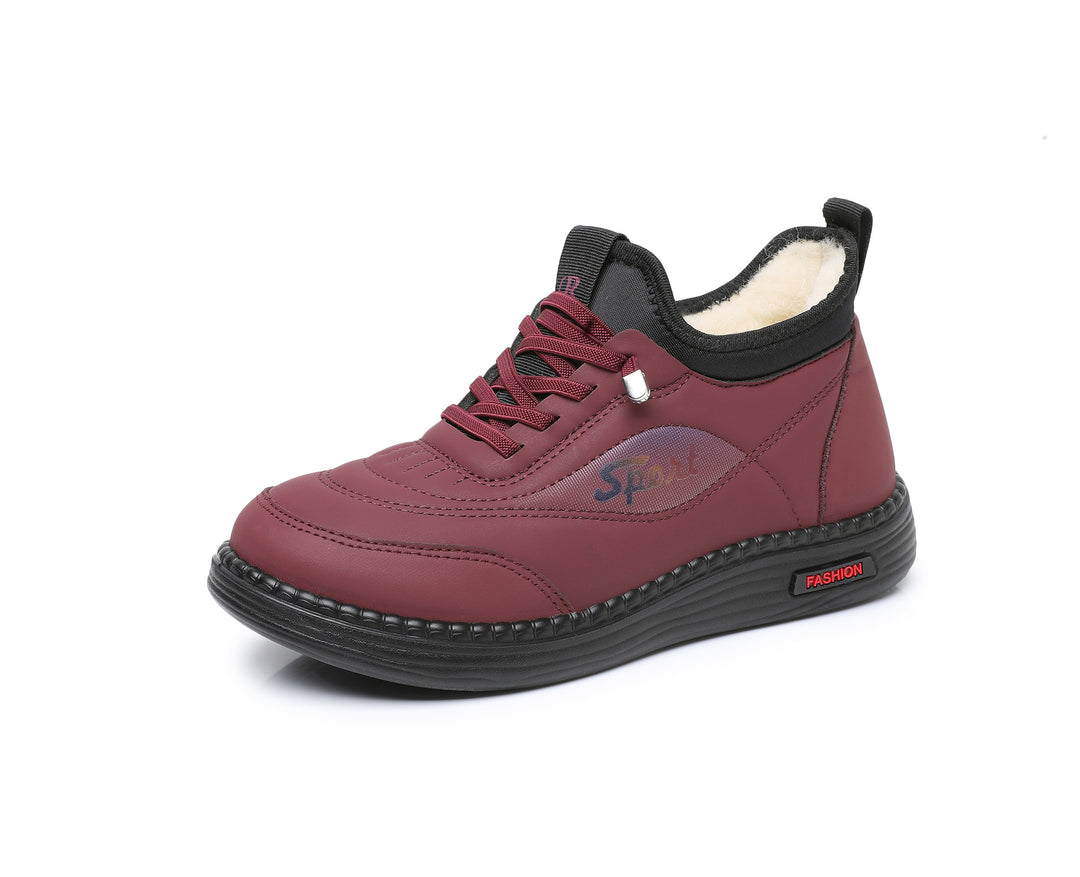 Damen Sportliche und isolierte Sneakers mit kuscheligem Innenfutter EB