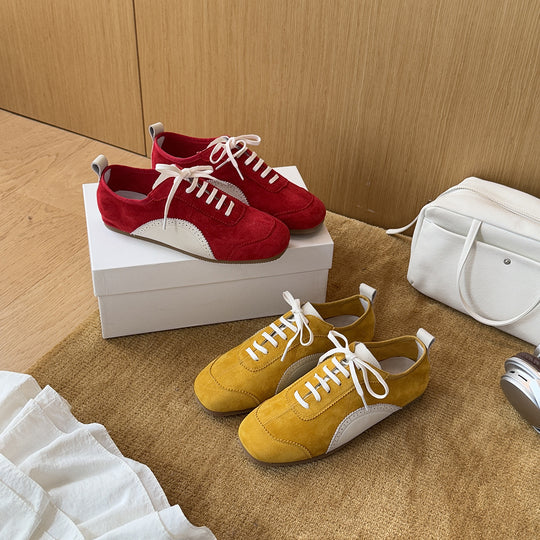 Damen Sportschuhe mit hochwertigem Wildleder und innovativem Dämpfungssystem EB