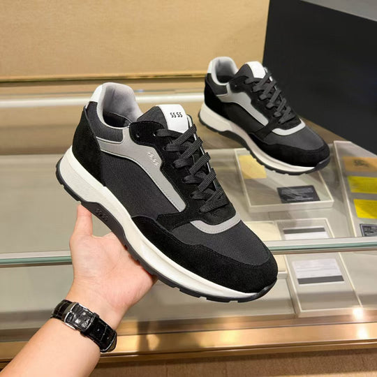 Damen Sportliche Herren-Sneaker mit atmungsaktiver Oberfläche und stoßdämpfender Sohle EB